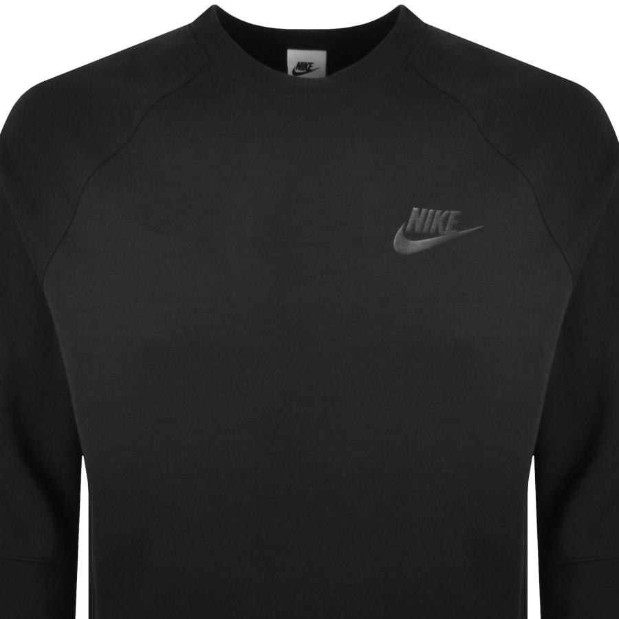 Nike Tech Fleece Sweatshirt Black Mainline Menswear